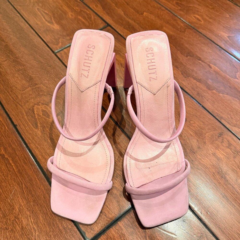 SCHUTZ pink heels